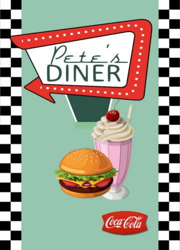 Pete's Diner - A 1960's Themed American Diner